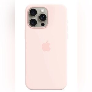 Apple iPhone Silicone Case in Pink